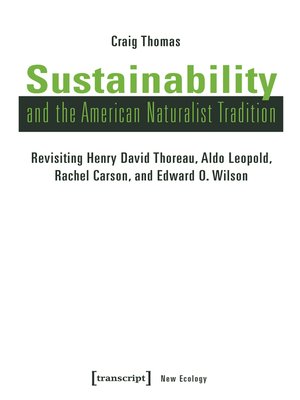 cover image of Sustainability and the American Naturalist Tradition